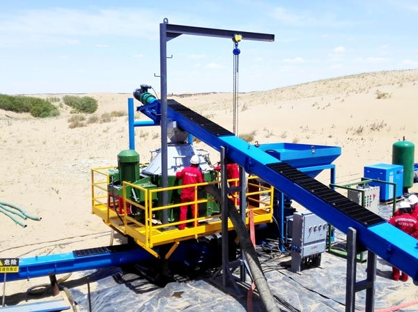 oil-based mud treatment system