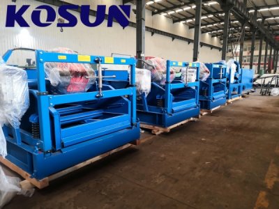 A batch of oil solid control equipment from Xi’an KOSUN has been sent to a drilling project site in Russia