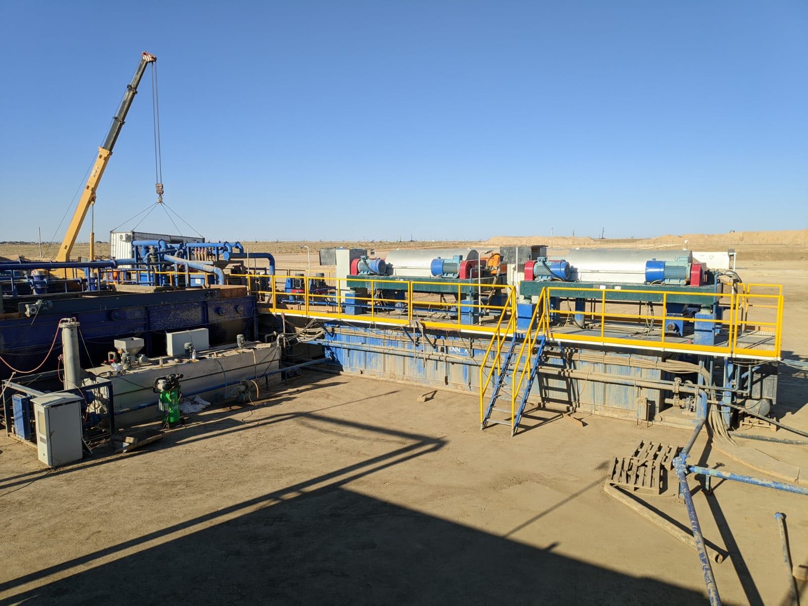 Kazakhstan oily sludge treatment system project