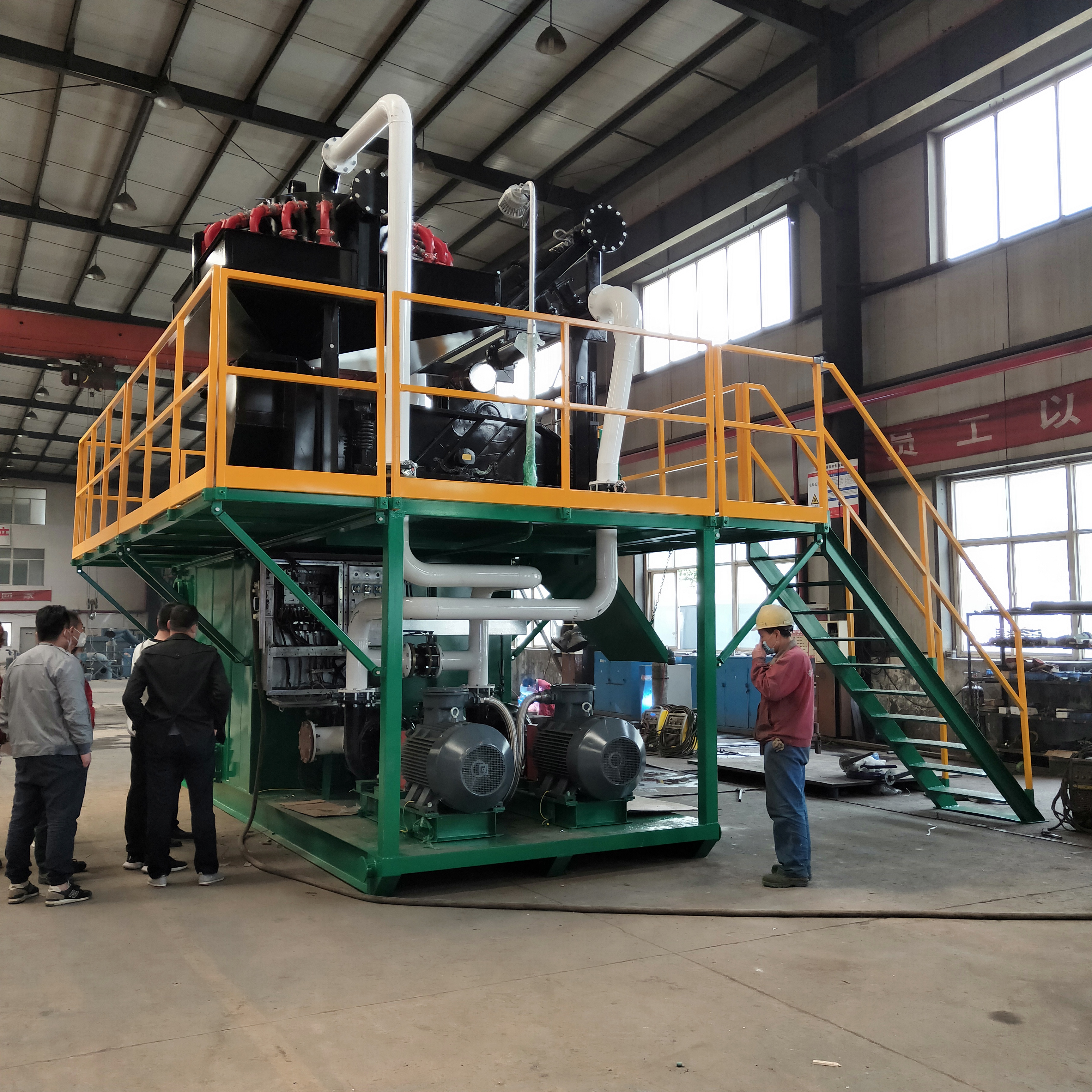 Drilling fluid cleaner system Project Case in Ukrainian