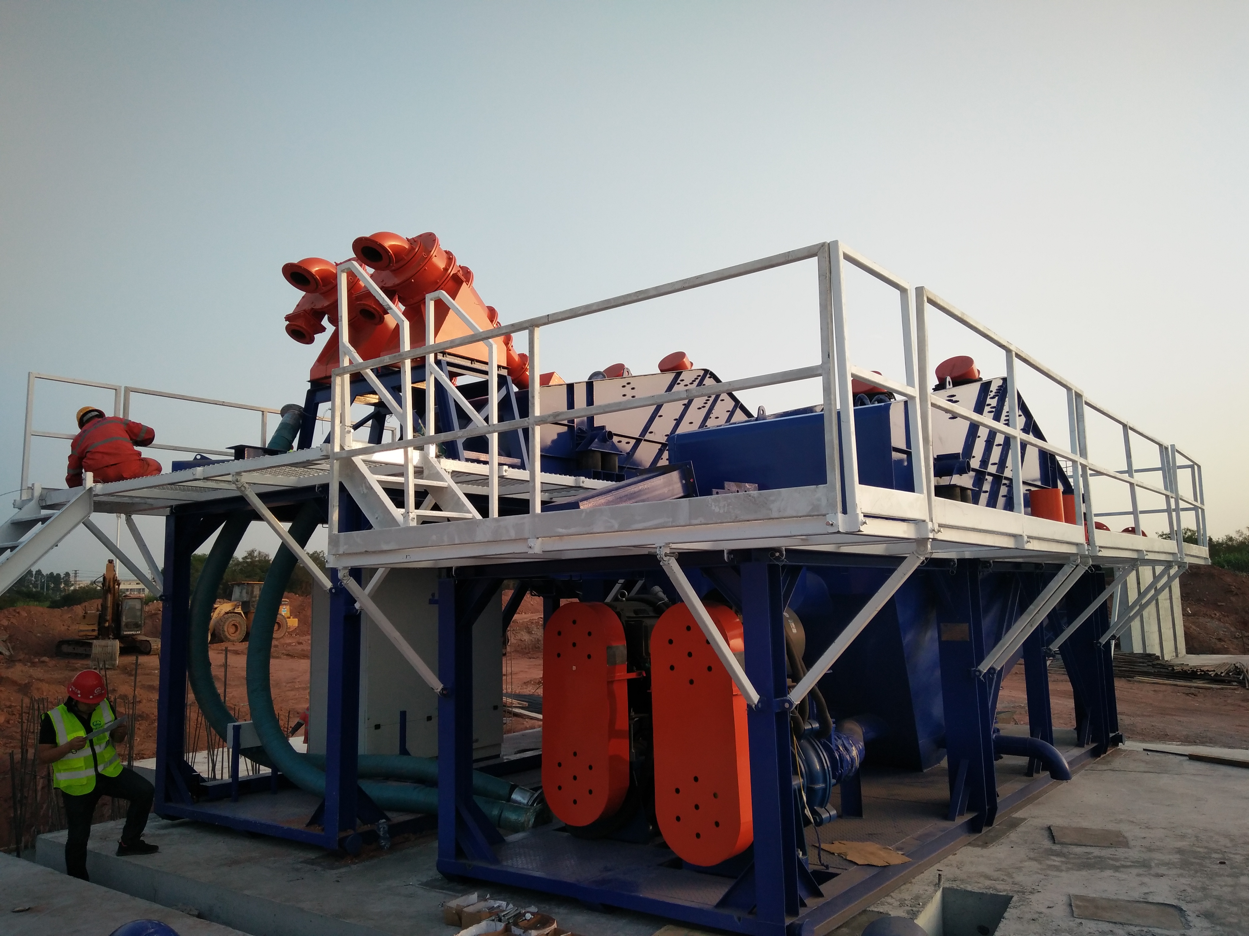 KOSUN 1000HP Drilling rig solids control system case in North Africa