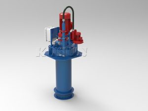 The KFCQ300 vertical degasser