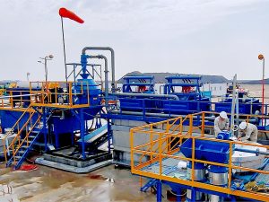 sludge sand treatment