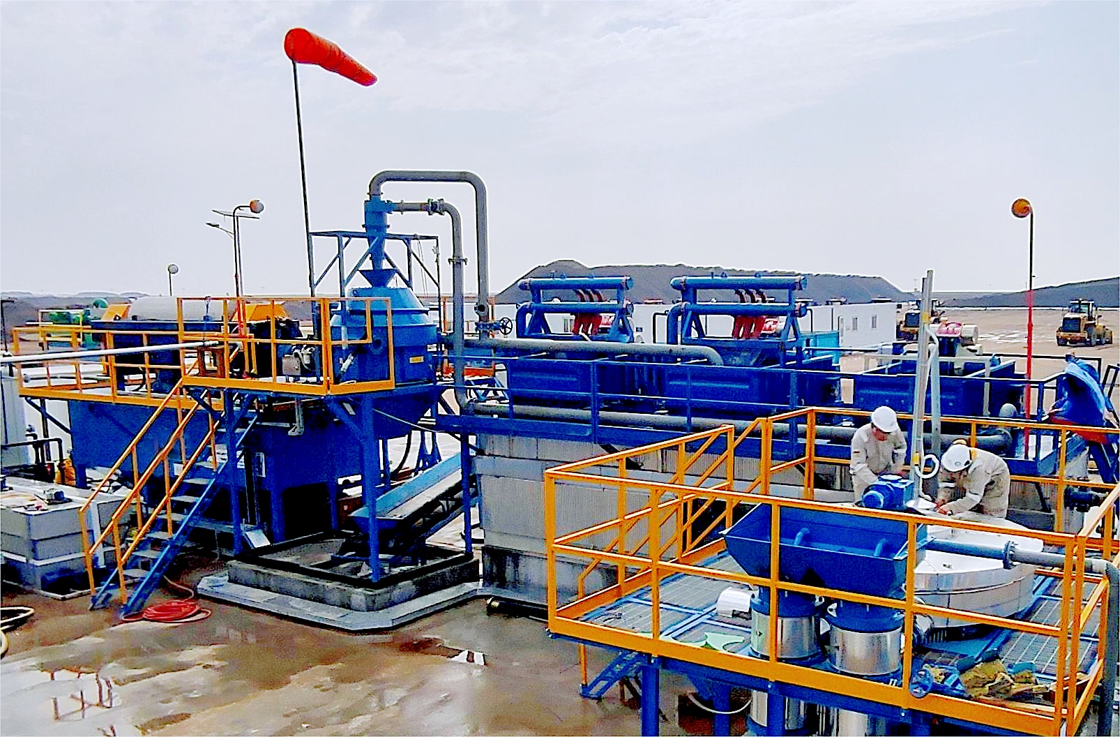 sludge sand treatment