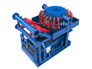 Dome-shaped mud cleaner