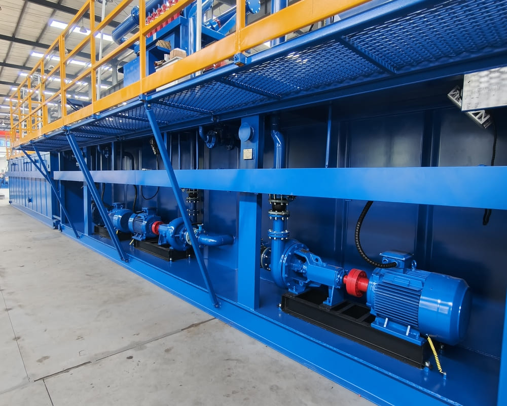 mud treatment system