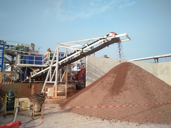 Shield Muck Treatment System